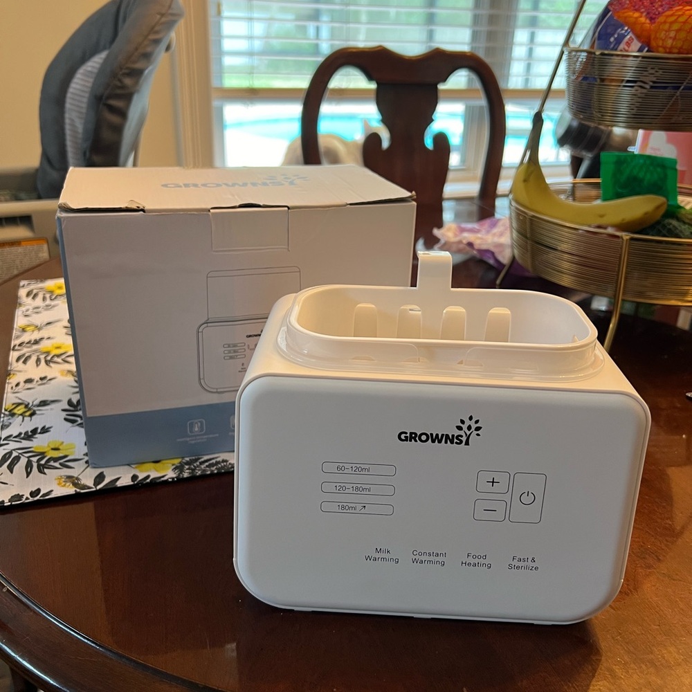 Grownsy 8-in-1 Fast Milk Warmer with Timer